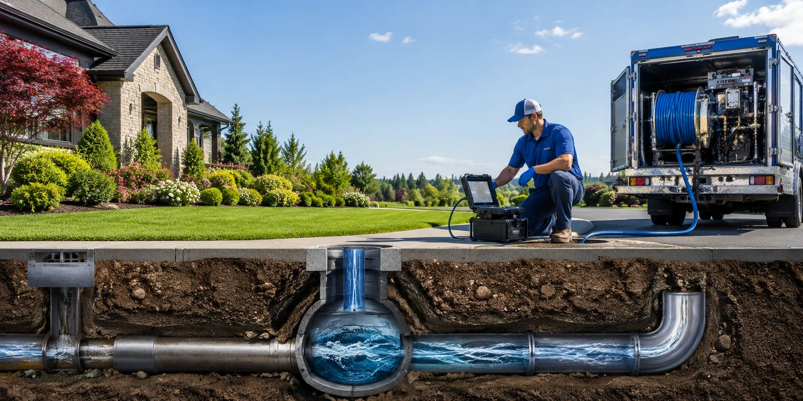 Drainage restoration information for New Concord, OH